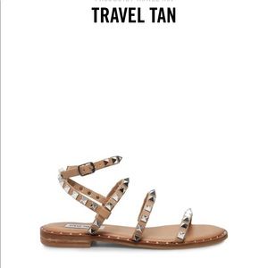 Steve Madden Travel Tan Sandals